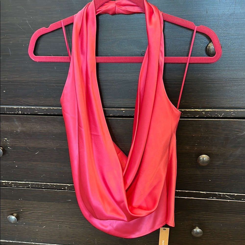 Reformation Emmy Silk Top